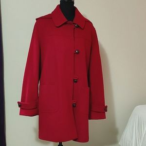 Covington Wool P Coat Size Large